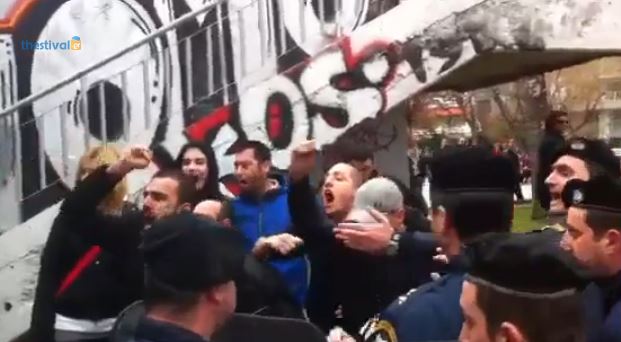 ΒΙΝΤΕΟ-Ένταση στην παρέλαση της Θεσσαλονίκης