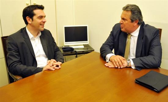 Συνάντηση Τσίπρα-Καμμένου το μεσημέρι