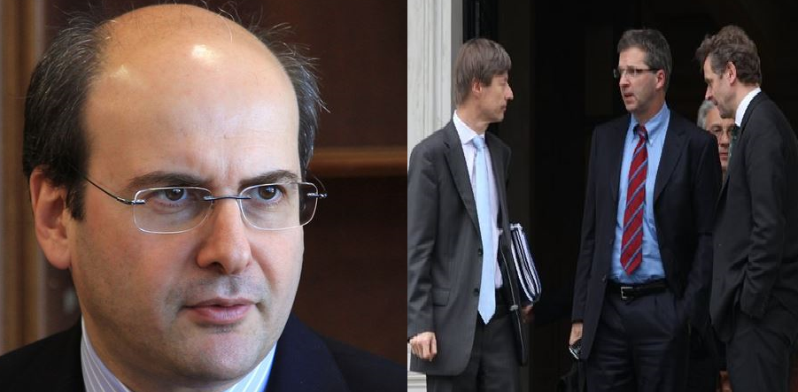 Η συνάντηση Χατζηδάκη-τρόικας