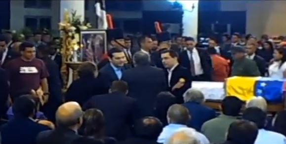 ΒΙΝΤΕΟ- Ο Τσίπρας στην κηδεία του Τσάβες
