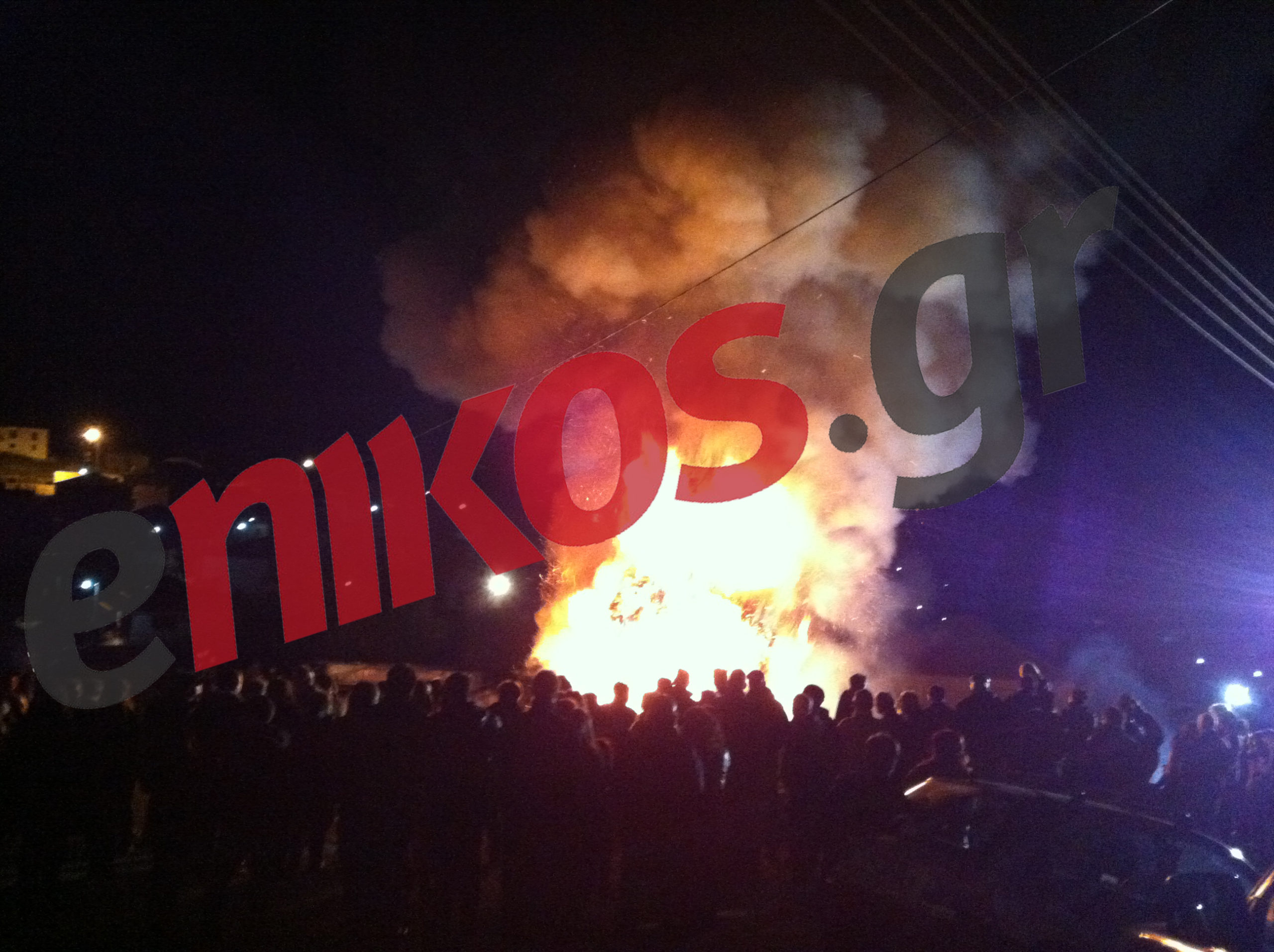 ΦΩΤΟ – Στο Νεστόριο ανάβουν φωτιές