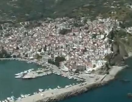 Πρόσκρουση πλοίου στη Σκόπελο