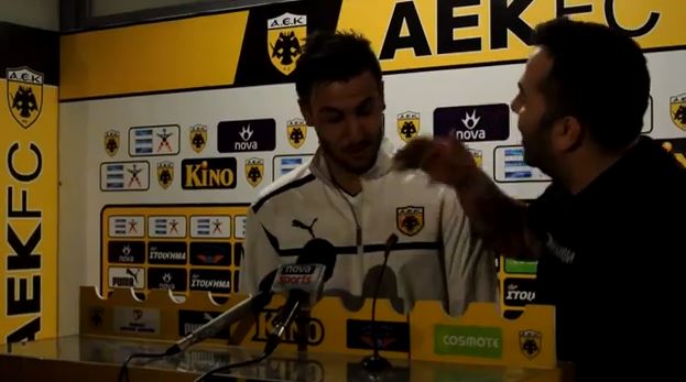 ΒΙΝΤΕΟ-“Πέσιμο” οπαδού στις εξηγήσεις Κατίδη