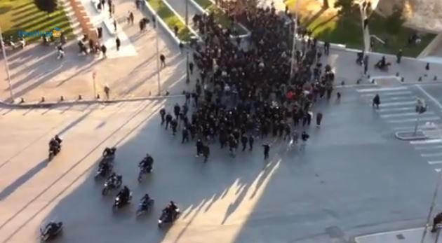 ΒΙΝΤΕΟ- Η πορεία των παοκτζήδων