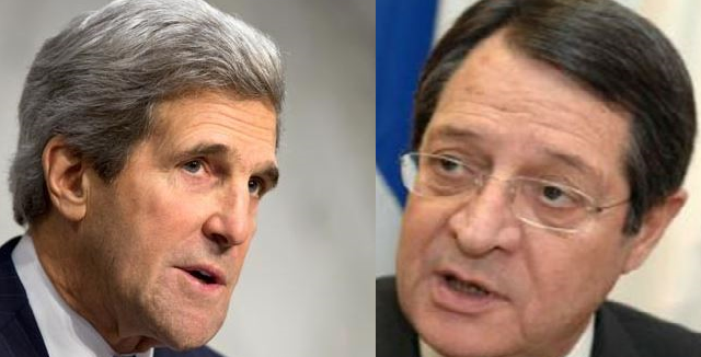 Τηλεφωνική επικοινωνία Κέρι-Αναστασιάδη