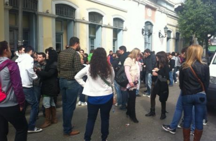 Σπουδαστές κατέλαβαν το δημαρχείο