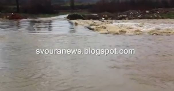ΒΙΝΤΕΟ-Πλημμύρισαν δρόμοι στην Καστοριά