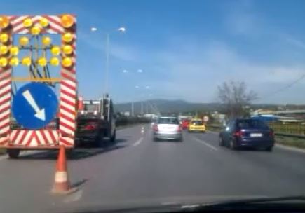 ΒΙΝΤΕΟ-Ταλαιπωρία οδηγών στη Θεσσαλονίκη