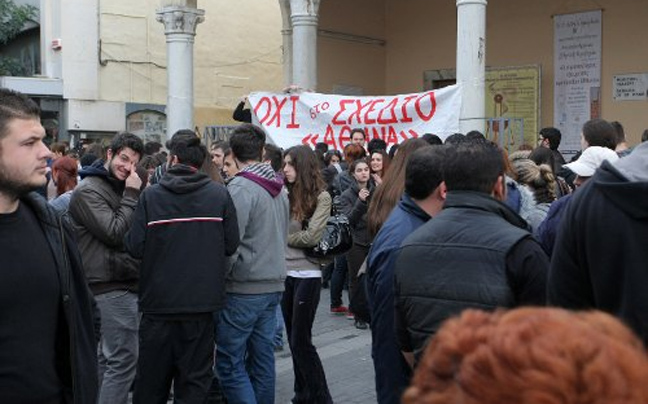 Όλο το Ηράκλειο… μια διαμαρτυρία