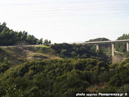 Κλειστή η εθνική οδός Πρέβεζας-Ηγουμενίτσας