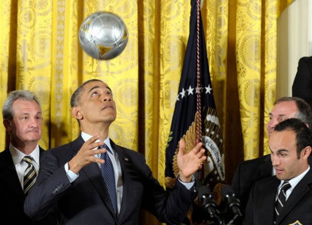 Η κεφαλιά του Ομπάμα