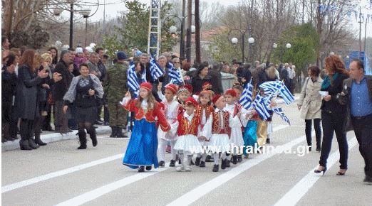 ΒΙΝΤΕΟ-Η παρέλαση στα Δίκαια