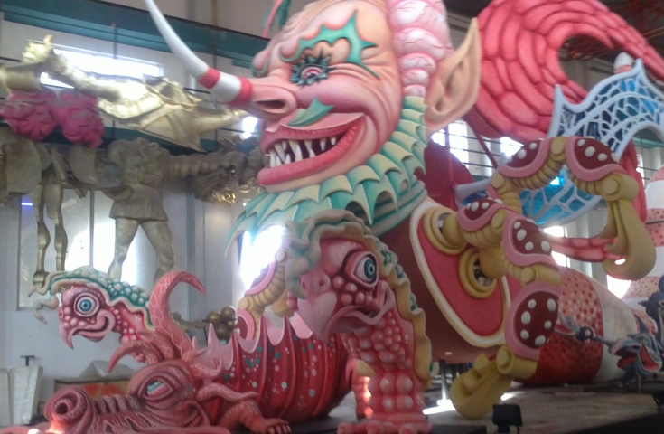 ΦΩΤΟ-Τα άρματα του Πατρινού καρναβαλιού