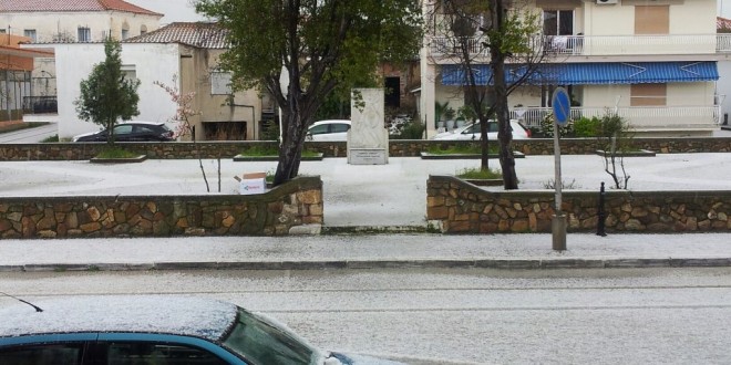 ΒΙΝΤΕΟ-Χαλάζι “άσπρισε” την Ξάνθη