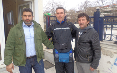 Από τη Λιβαδειά στην Αλεξανδρούπολη με τα πόδια