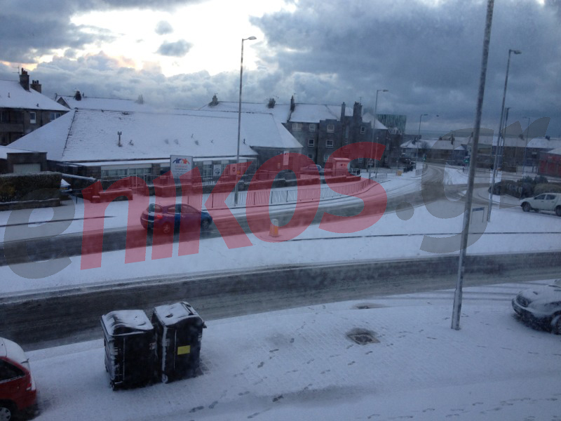 ΦΩΤΟ – Στη χιονισμένη Σκωτία