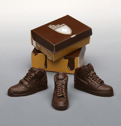 Παπούτσια από σοκολάτα