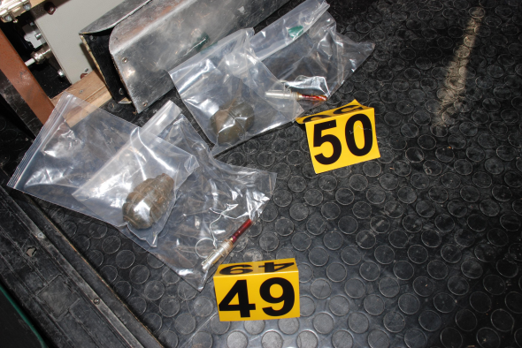 18 χειροβομβίδες έξω από τις φυλακές Τρικάλων