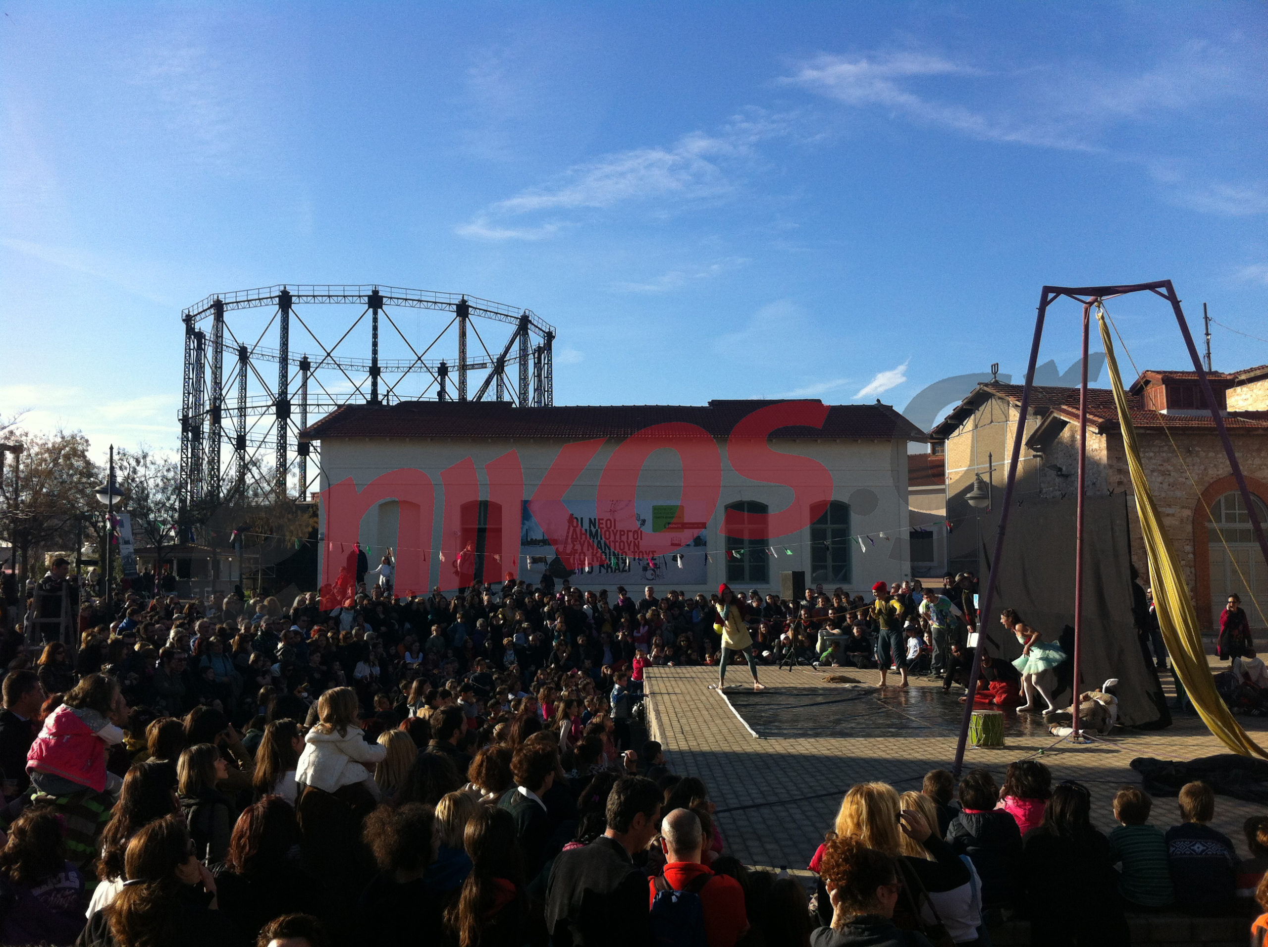 ΦΩΤΟ-Η γιορτή κουκλοθεάτρου στο Γκάζι