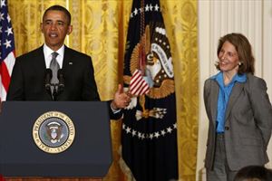 Μια Ελληνοαμερικανίδα στο πλευρό του Ομπάμα