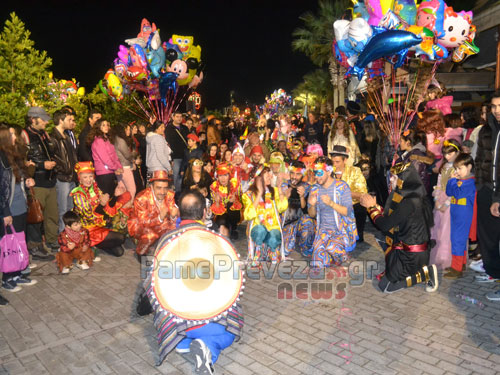 ΒΙΝΤΕΟ- Στο καρναβάλι της Πρέβεζας