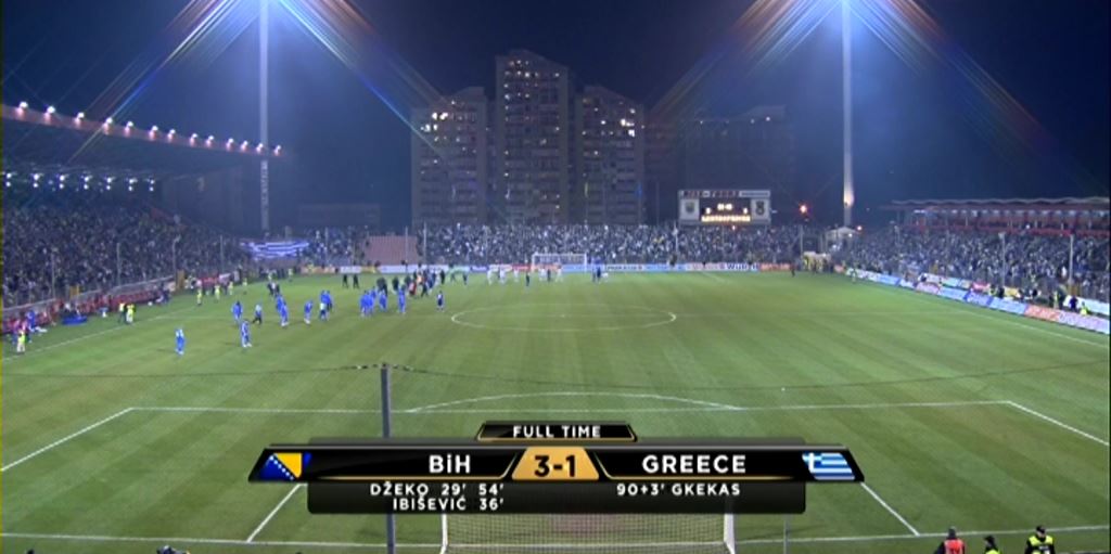 Τελικό:Βοσνία-Ελλάδα 3-1