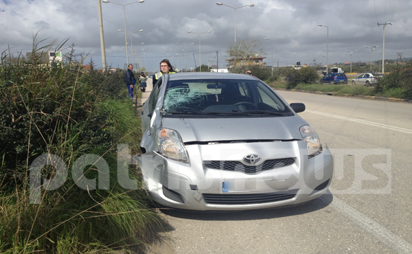 Παρασύρθηκε γυναίκα στην Εθνική Οδό