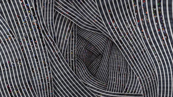 ΦΩΤΟ-Πλήθος ανθρώπων… ανεβοκατεβαίνει σκάλες