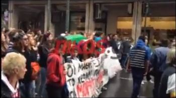 Πανεκπαιδευτικό συλλαλητήριο στα Προπύλαια