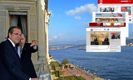 Πρώτο θέμα στα τουρκικά ΜΜΕ