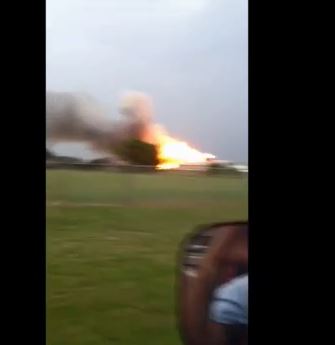 Βίντεο που σοκάρει από την έκρηξη