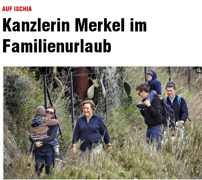 Η …πεζοπορία της Μέρκελ