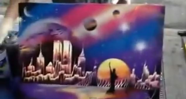 BINTEO:Έργο τέχνης στο… πόδι