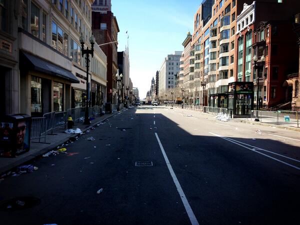 ΦΩΤΟ-Πόλη “φάντασμα” η Βοστώνη