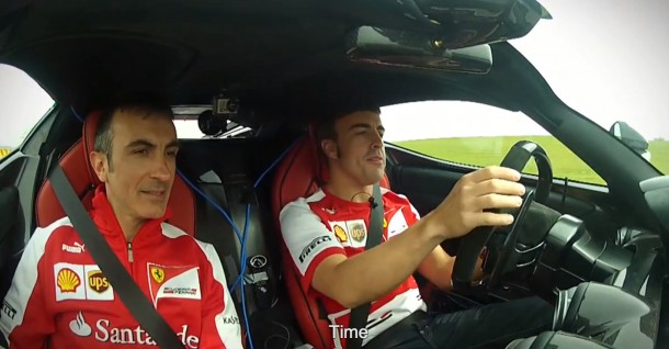 ΒΙΝΤΕΟ:O Fernado Alonso και η LaFerrari