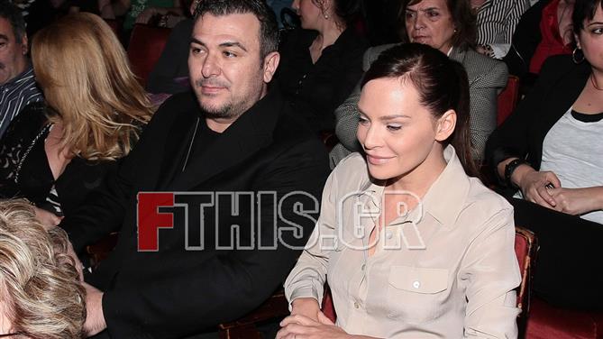 ΦΩΤΟ-Ρέμος – Υβόννη πήγαν θέατρο