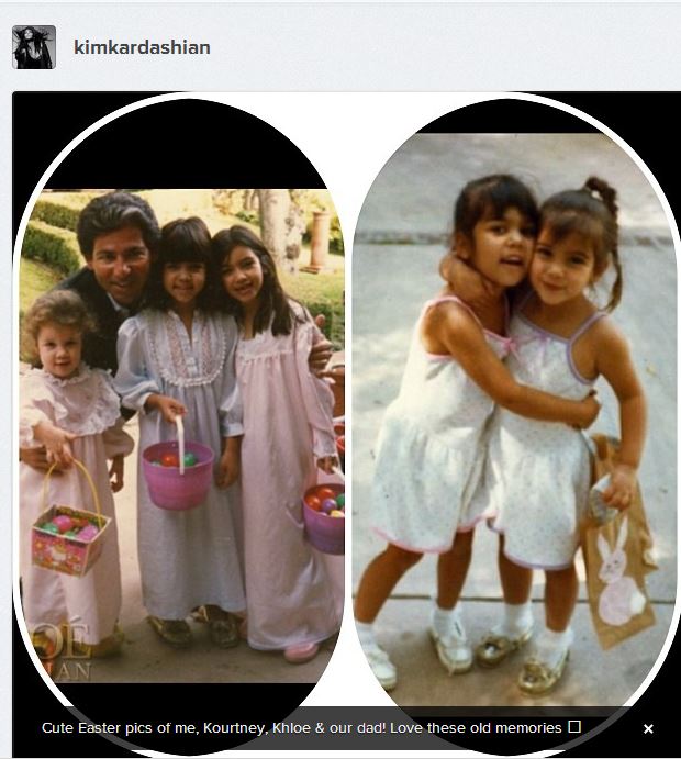 Οι Καρντάσιαν κάποτε, το Πάσχα…