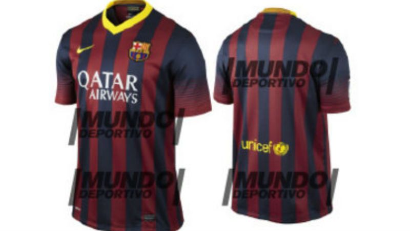 Η νέα φανέλα της Μπαρτσελόνα