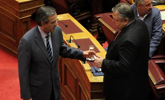 Στο Ζευγολατιό Σαμαράς-Βενιζέλος