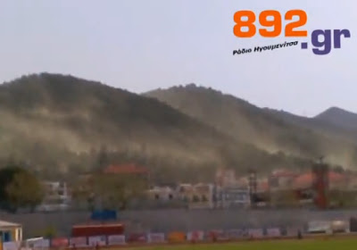 ΒΙΝΤΕΟ-Η γύρη «έπνιξε» την Ηγουμενίτσα