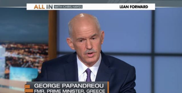 ΒΙΝΤΕΟ- Η συνέντευξη του Παπανδρέου στο MSNBC