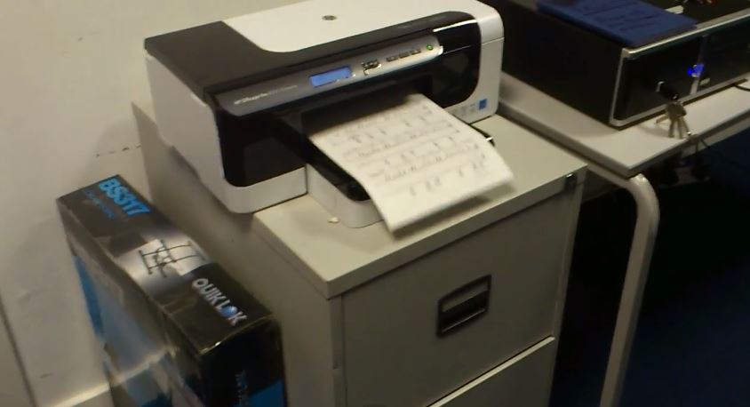 ΒΙΝΤΕΟ:Ένας ξεχωριστός εκτυπωτής