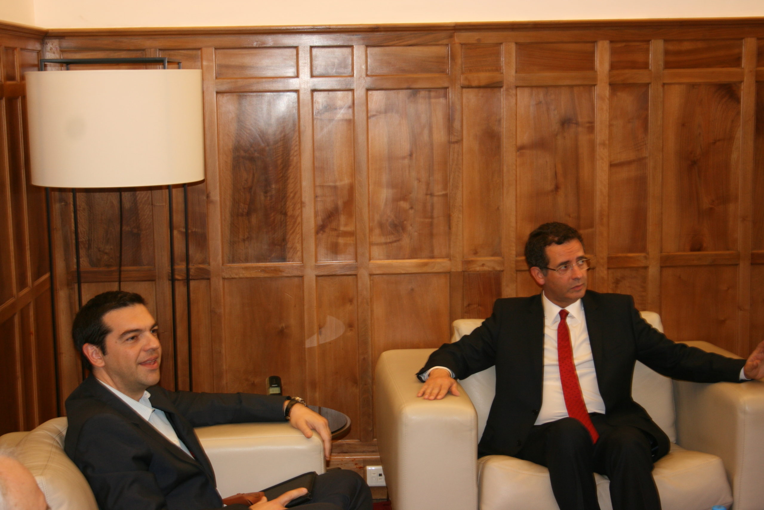 ΦΩΤΟ-Η συνάντηση Τσίπρα-Σεγούρο