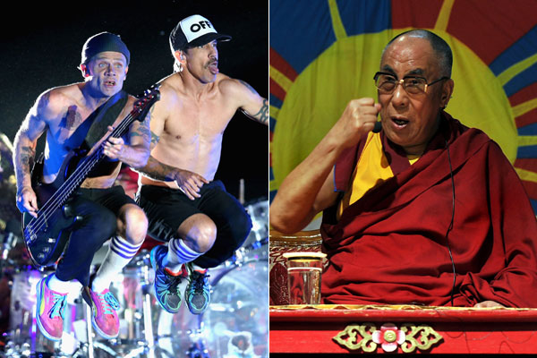 Οι Peppers live μόνο για τον Δαλάι Λάμα