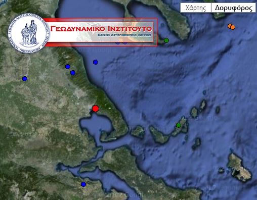 Ασθενής σεισμική δόνηση στο Βόλο