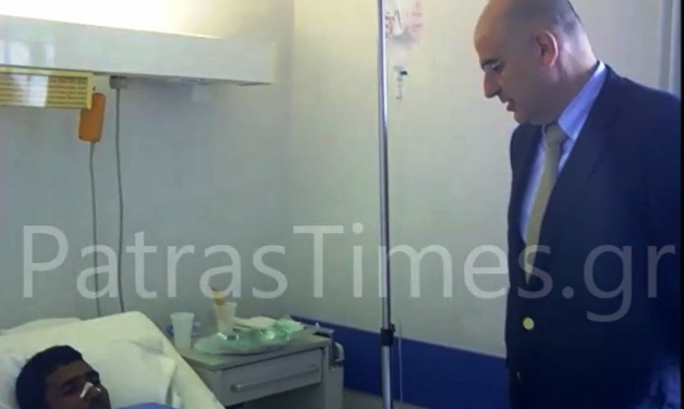 ΒΙΝΤΕΟ- Η επίσκεψη Δένδια στο νοσοκομείο Ρίου