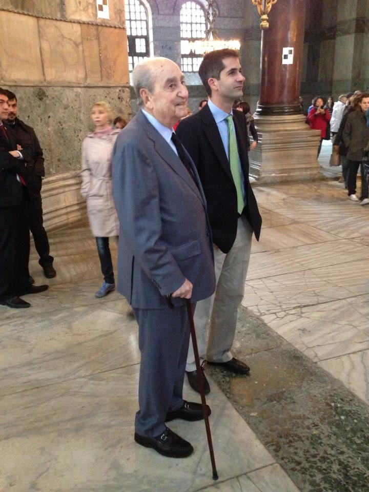 ΦΩΤΟ-Ο Μητσοτάκης με τον Μπακογιάννη στην Αγιά Σοφιά