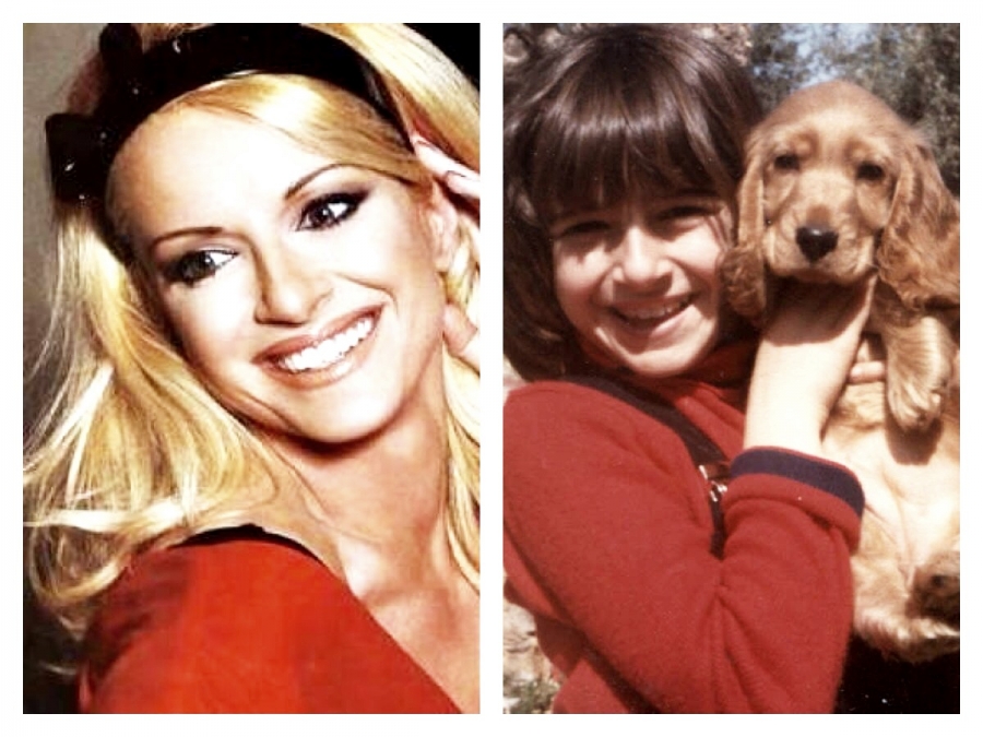 ΦΩΤΟ-Η Μπεκατώρου μικρό κοριτσάκι