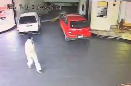 ΒΙΝΤΕΟ-Παρκαδόρος «κυνήγησε» το αμάξι