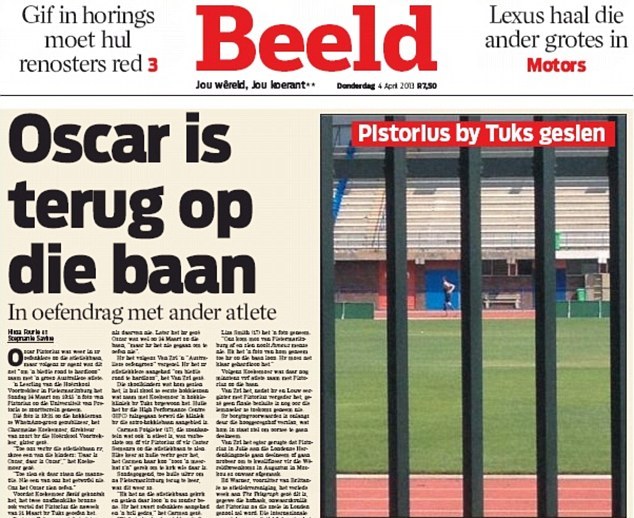 ΦΩΤΟ-Ο Πιστόριους επέστρεψε στα γήπεδα